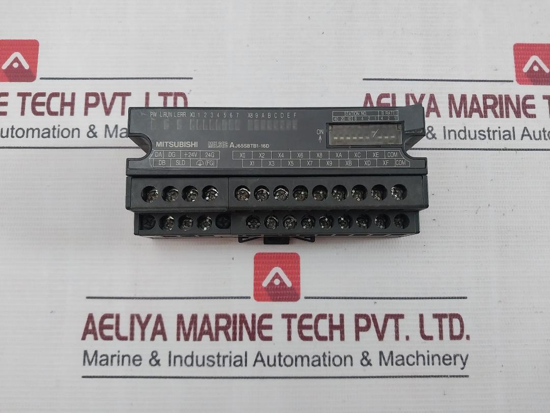 Mitsubishi Electric Aj65Sbtb1-16D Melsec Cc-link Input Unit 24Vdc 7Ma Max 0.9W