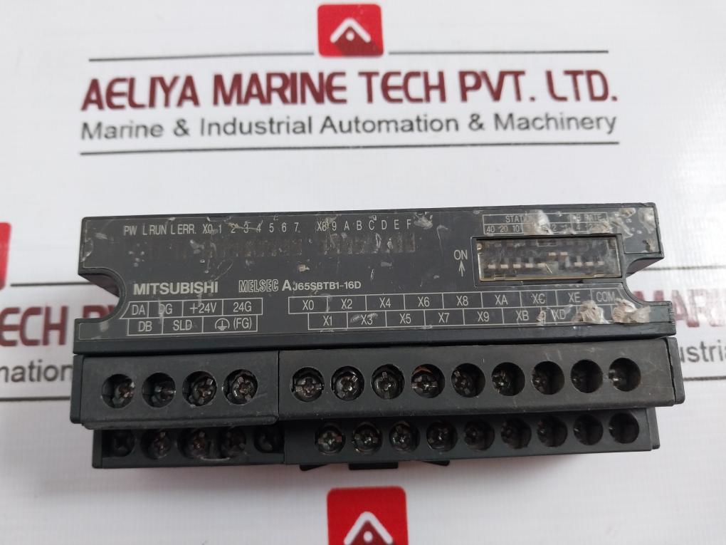 Mitsubishi Electric Aj65Sbtb1-16D Plc Cc-link Compact I/O Module Bd992C154H06