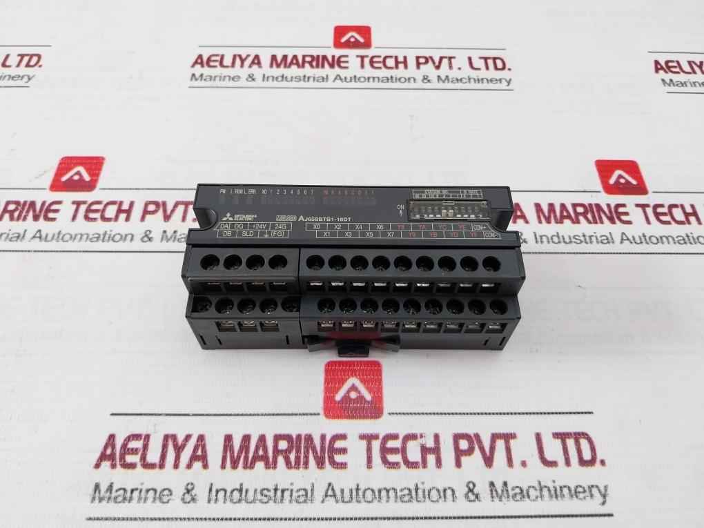 Mitsubishi Electric Aj65Sbtb1-16Dt Melsec Cc-link Input/Output Unit 24Vdc 7Ma
