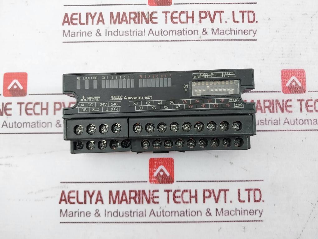 Mitsubishi Electric Aj65Sbtb1-16Dt Plc Cc-link Compact I/O Module Bd992C512H01