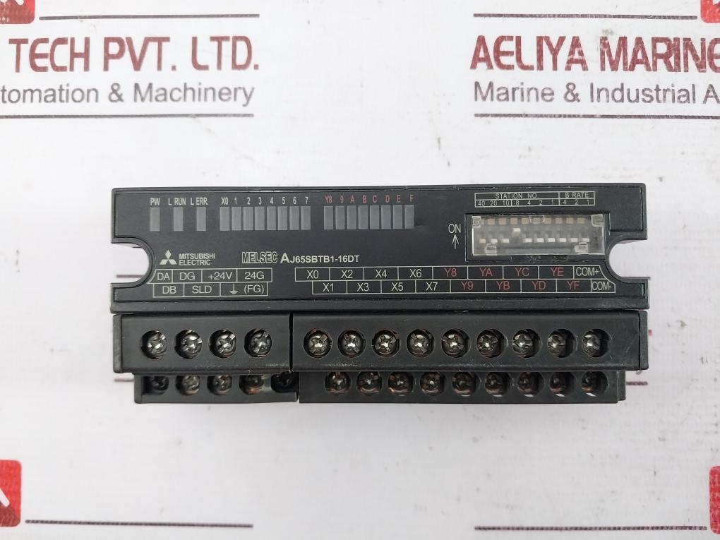 Mitsubishi Electric Aj65Sbtb1-16Dt Plc Cc-link Compact I/O Module Bd992C512H01