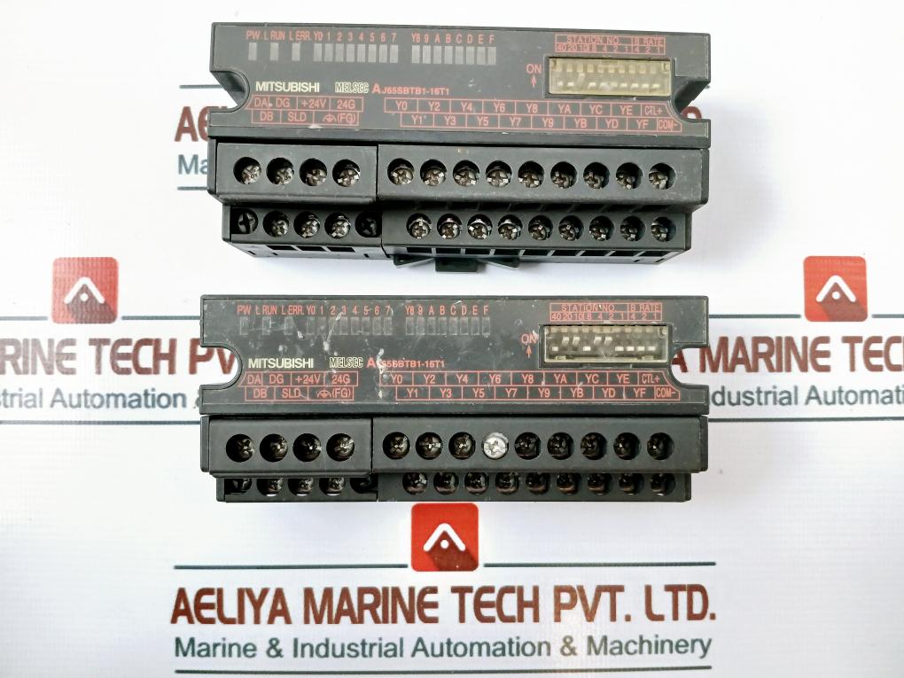 Mitsubishi Electric AJ65SBTB1-16T1 CC-Link Output Unit 24VDC