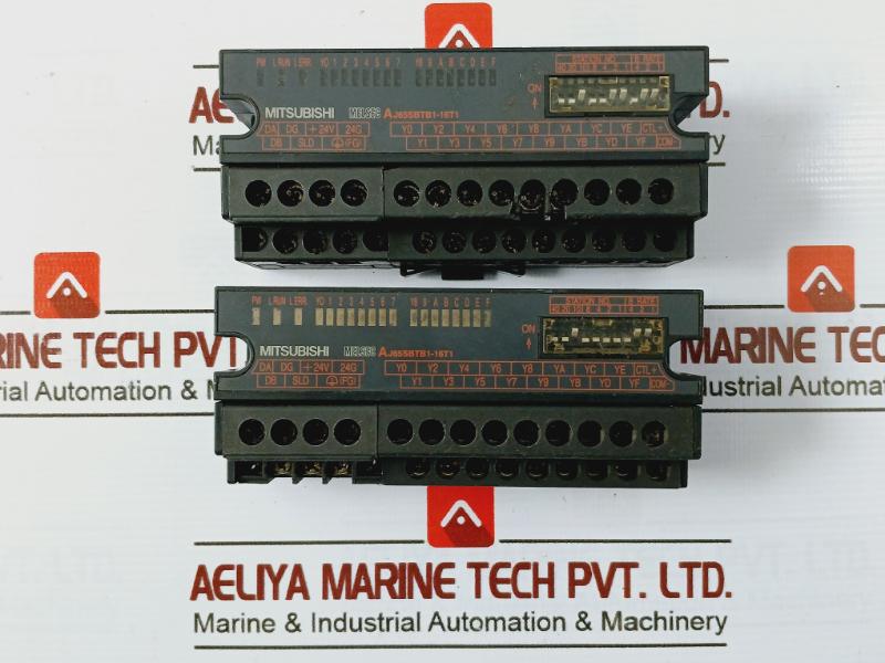 Mitsubishi Electric Aj65Sbtb1-16T1 Melsec Cc-link Plc Output Unit 1.2W 12/24Vdc