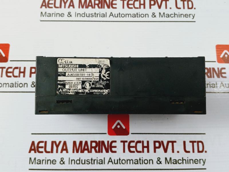 Mitsubishi Electric Aj65Sbtb1-16T1 Melsec Cc-link Plc Output Unit 1.2W 12/24Vdc