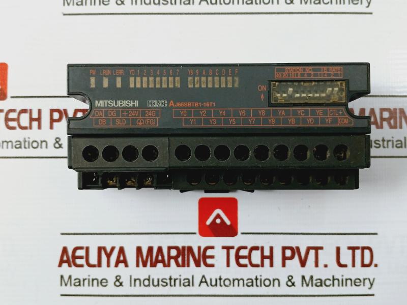 Mitsubishi Electric Aj65Sbtb1-16T1 Melsec Cc-link Plc Output Unit 1.2W 12/24Vdc