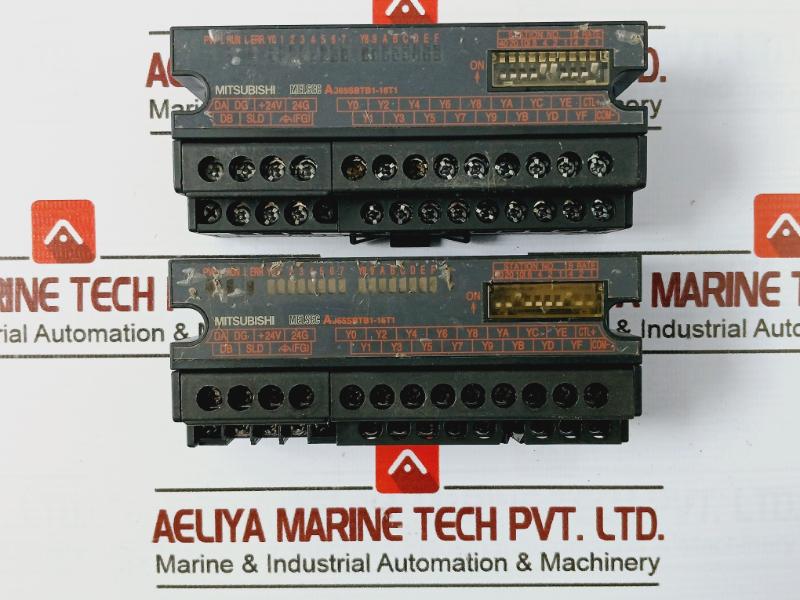Mitsubishi Electric Aj65Sbtb1-16T1 Melsec Cc-link Plc Output Unit 12/24Vdc 0.5A