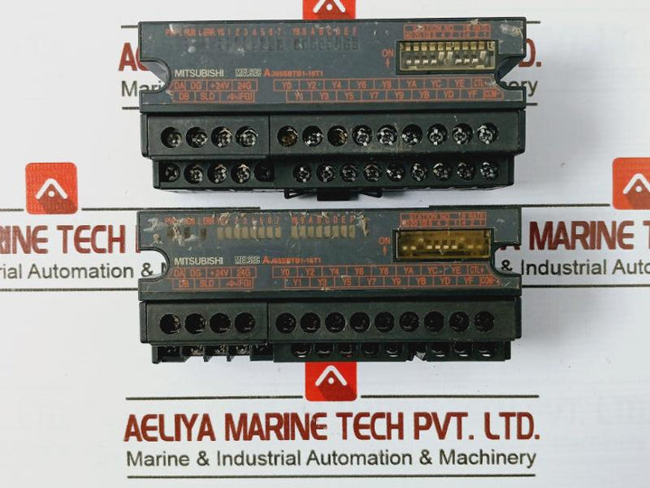 Mitsubishi Electric Aj65Sbtb1-16T1 Melsec Cc-link Plc Output Unit 12/24Vdc 0.5A