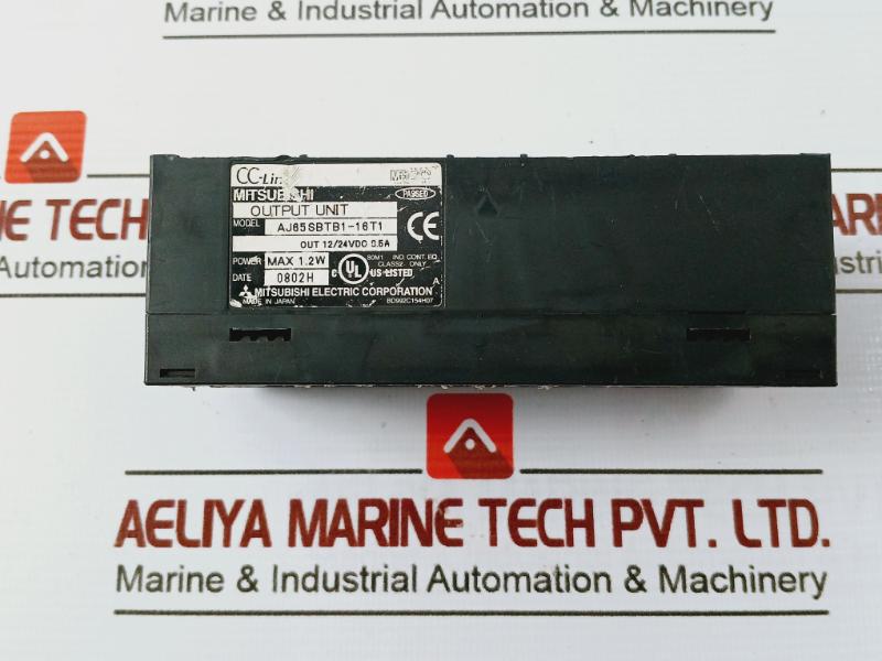Mitsubishi Electric Aj65Sbtb1-16T1 Melsec Cc-link Plc Output Unit 12/24Vdc 0.5A