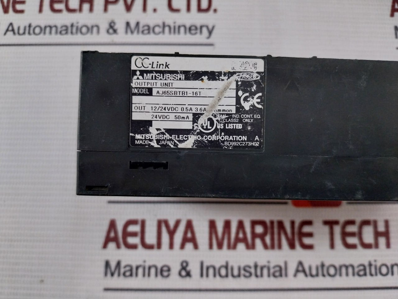 Mitsubishi Electric Aj65Sbtb1-16T Plc Cc-link Compact Output Module 12/24Vdc