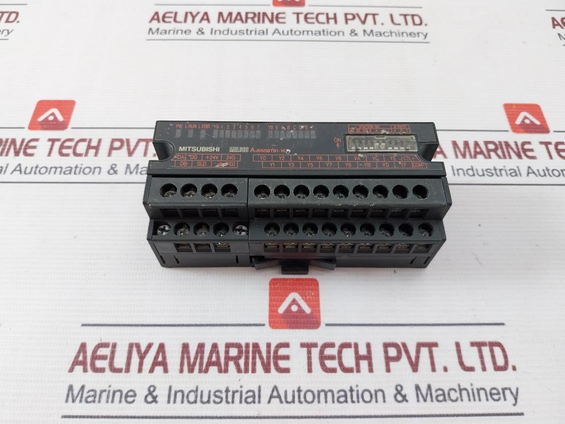 Mitsubishi Electric Aj65Sbtb1-16T Plc Cc-link Compact Output Module 12/24Vdc