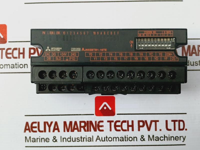 Mitsubishi Electric Aj65Sbtb1-16Te Cc-link Output Unit Class 2 24Vdc 50Ma Melsec