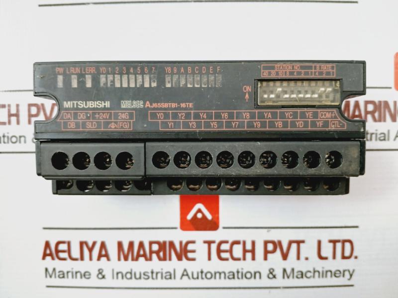 Mitsubishi Electric Aj65sbtb1-16te Melsec Cc-link Compact Output Module