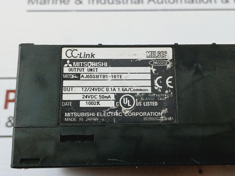 Mitsubishi Electric Aj65Sbtb1-16Te Melsec Cc-link Compact Output Module