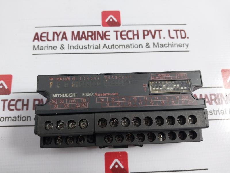 Mitsubishi Electric AJ65SBTB1-16TE Melsec CC-link Output Unit 12/24VDC 0.1A