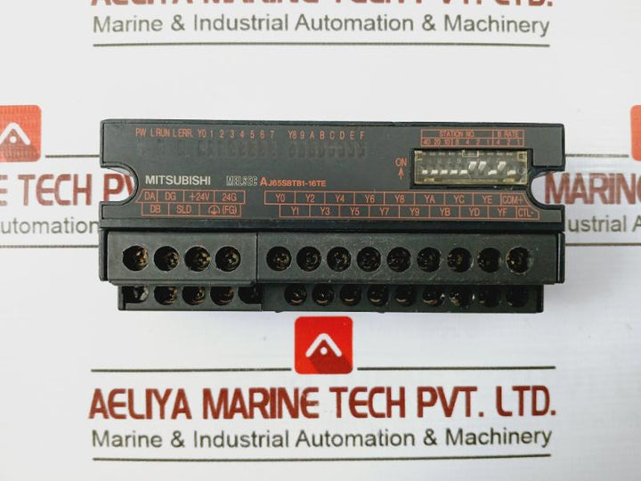 Mitsubishi Electric Aj65sbtb1-16te Plc Cc-link Compact I/o Module