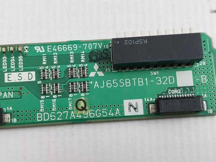 Mitsubishi Electric Aj65Sbtb1-32D-b I/O Pcb For Cc-link Remote