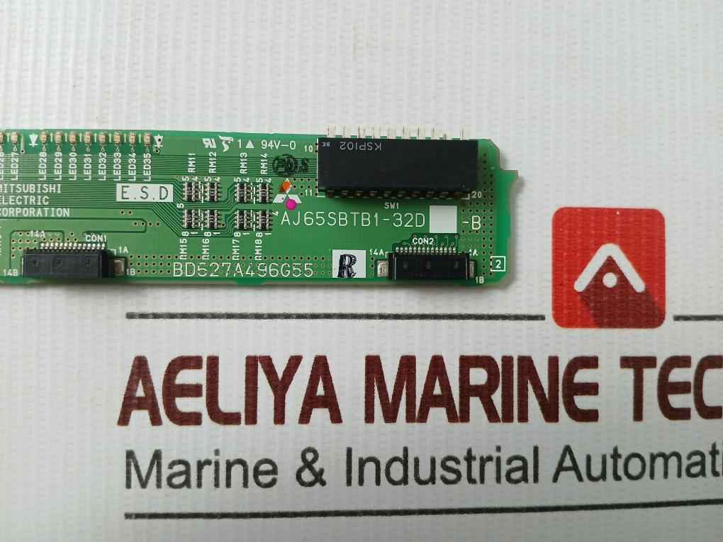 Mitsubishi Electric Aj65Sbtb1-32D-b Pcb For Compact I/O Module Bd627A496G55 R