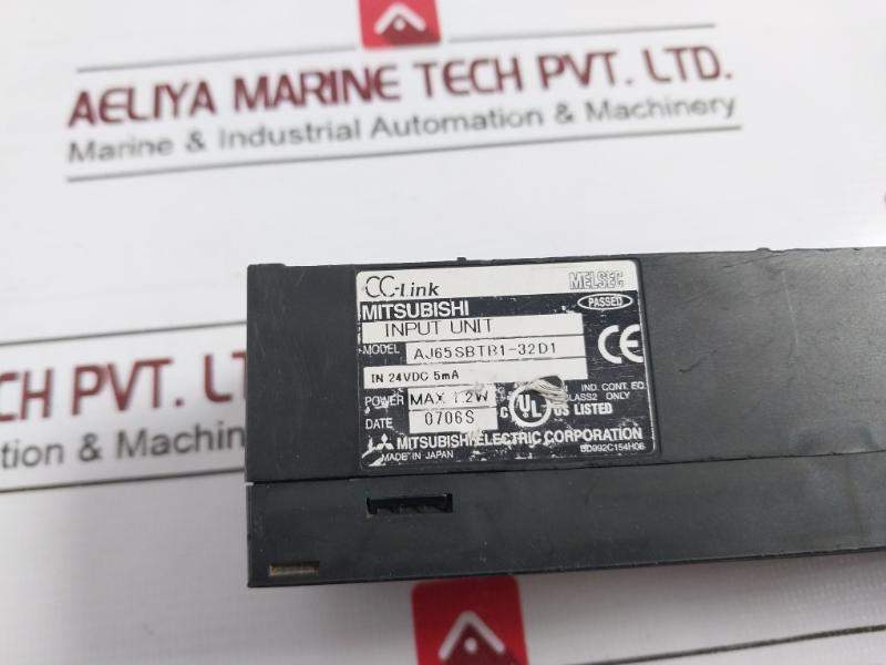 Mitsubishi Electric Aj65Sbtb1-32D1 Plc Cc-link Compact I/O Module Bd992C154H06
