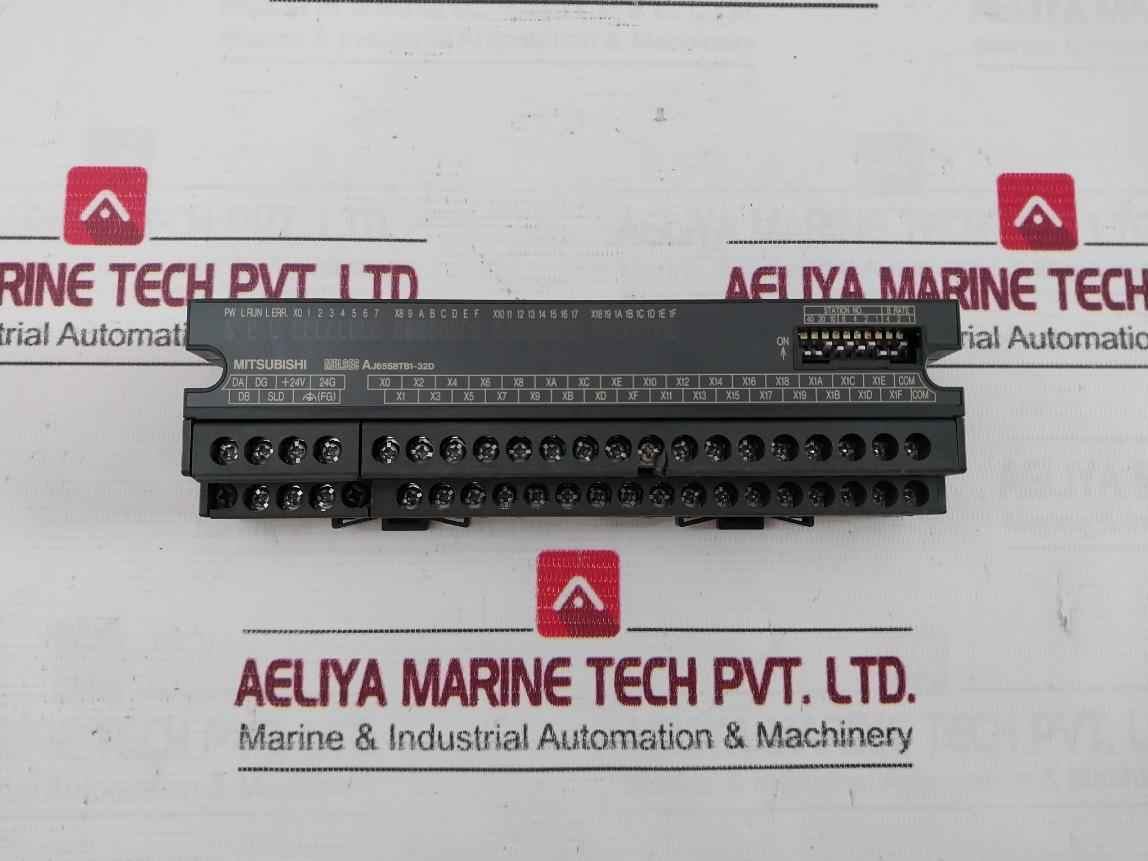 Mitsubishi Electric Aj65Sbtb1-32D Cc-link Compact I/O Module 24Vdc 7Ma