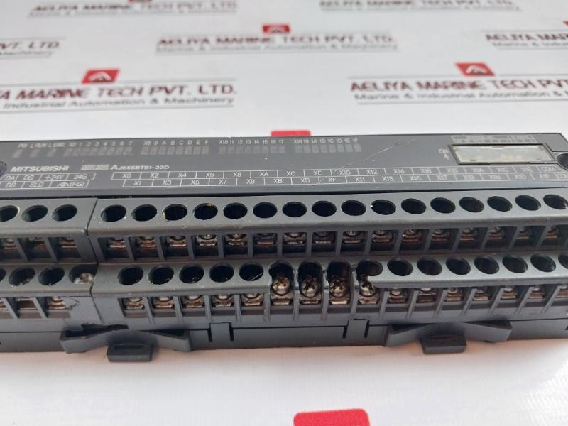 Mitsubishi Electric Aj65Sbtb1-32D Plc Cc-link Compact I/O Module 24Vdc 7Ma
