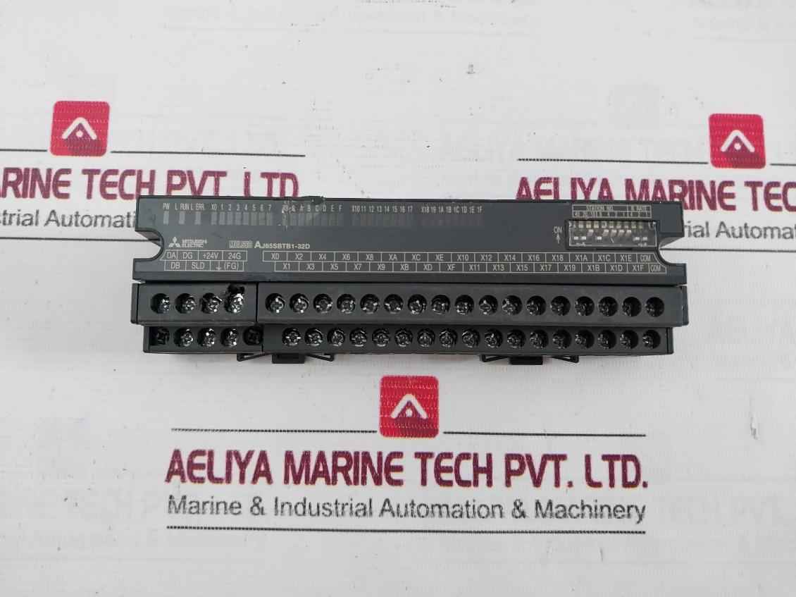 Mitsubishi Electric Aj65Sbtb1-32D Plc Cc-link Compact I/O Module 24Vdc 7Ma