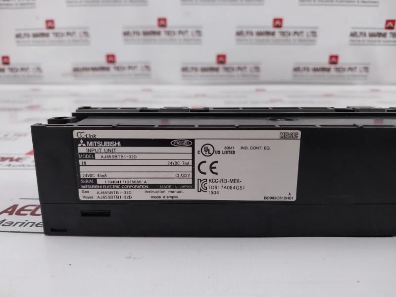 Mitsubishi Electric Aj65Sbtb1-32D Plc Cc-link Compact I/O Module Bd992C512H01