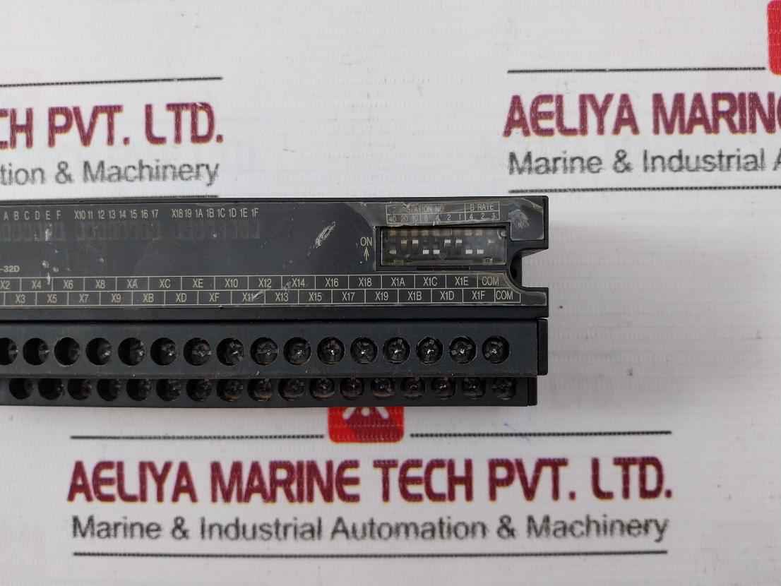 Mitsubishi Electric Aj65Sbtb1-32D Plc Cc-link Compact Type Remote I/O Unit 24Vdc