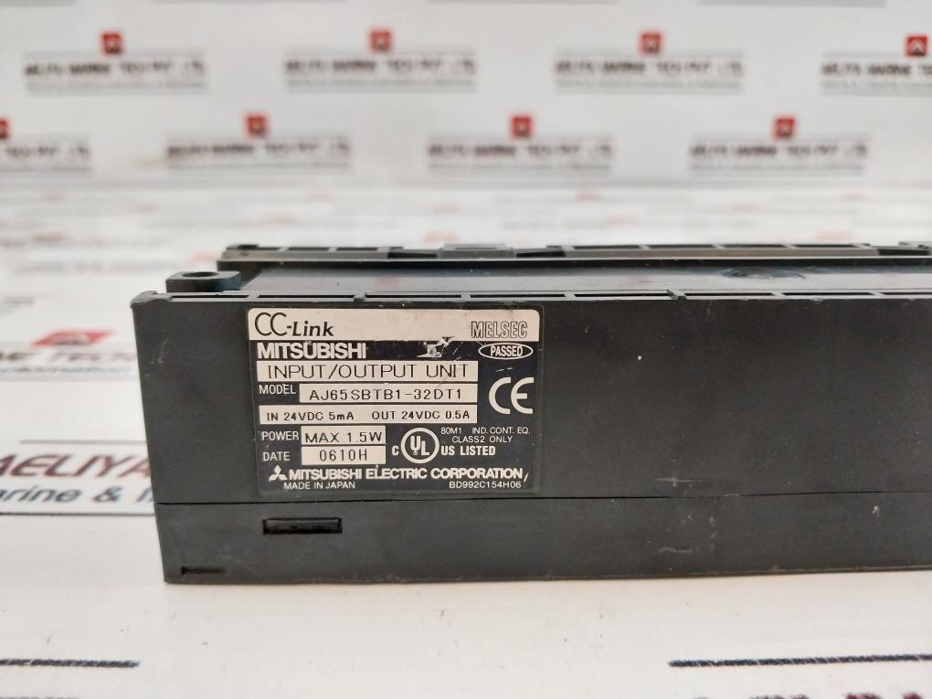 Mitsubishi Electric AJ65SBTB1-32DT1 cc-link input/output unit - Aeliya Marine Tech
