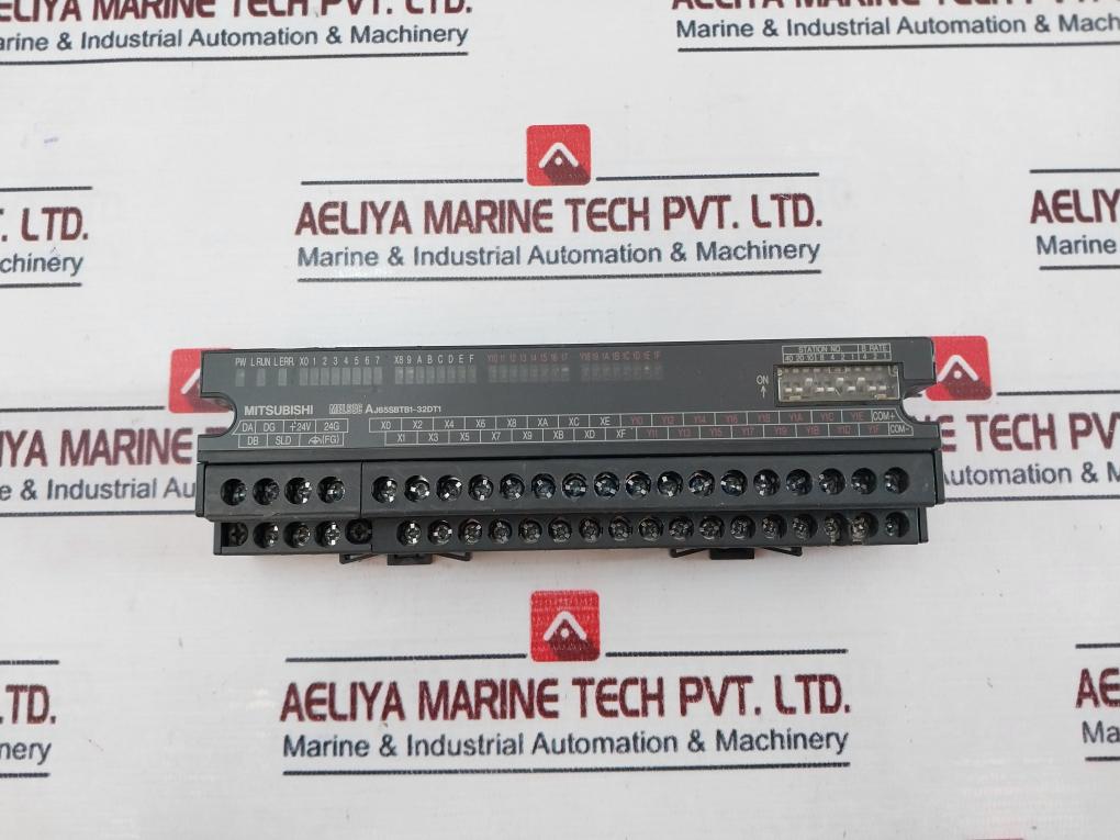 Mitsubishi Electric AJ65SBTB1-32DT1 cc-link input/output unit - Aeliya Marine Tech