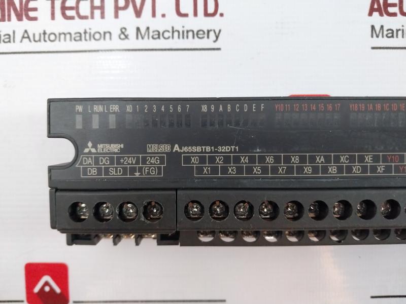 Mitsubishi Electric Aj65Sbtb1-32Dt1 Plc Cc-link Io Module Bd992C706H01 24Vdc 5Ma