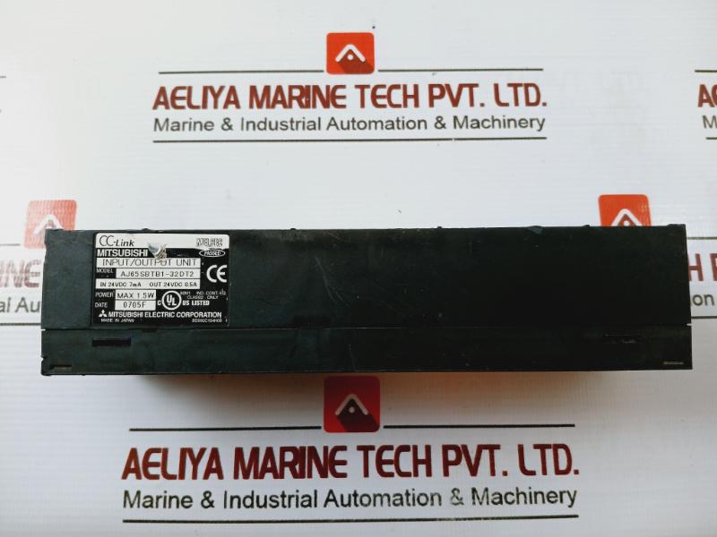 Mitsubishi Electric Aj65Sbtb1-32Dt2 Plc Cc-link Remote I/O Module 24Vdc