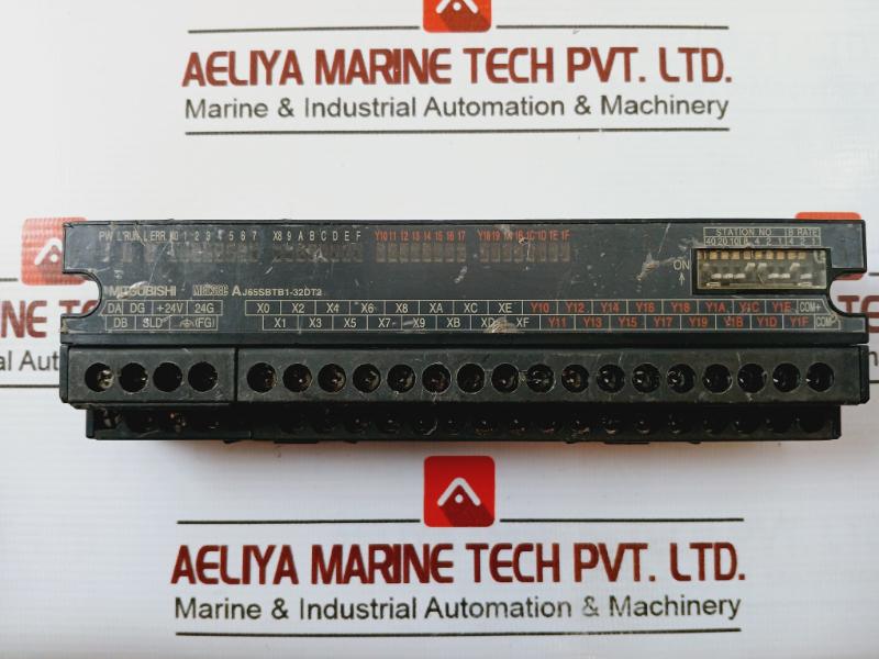 Mitsubishi Electric Aj65Sbtb1-32Dt2 Plc Cc-link Remote I/O Module 24Vdc