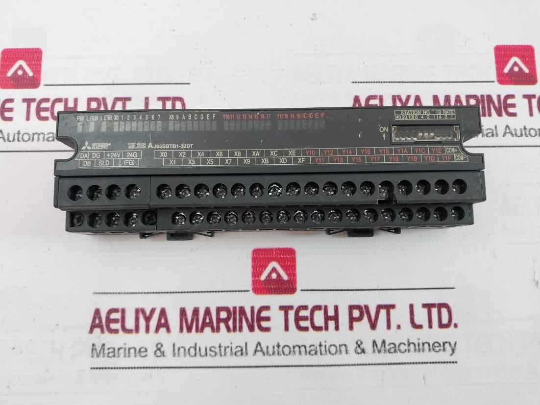 Mitusubishi Electric Aj65Sbtb1-32Dt Cc-link I/O Module In 24Vdc 7Ma