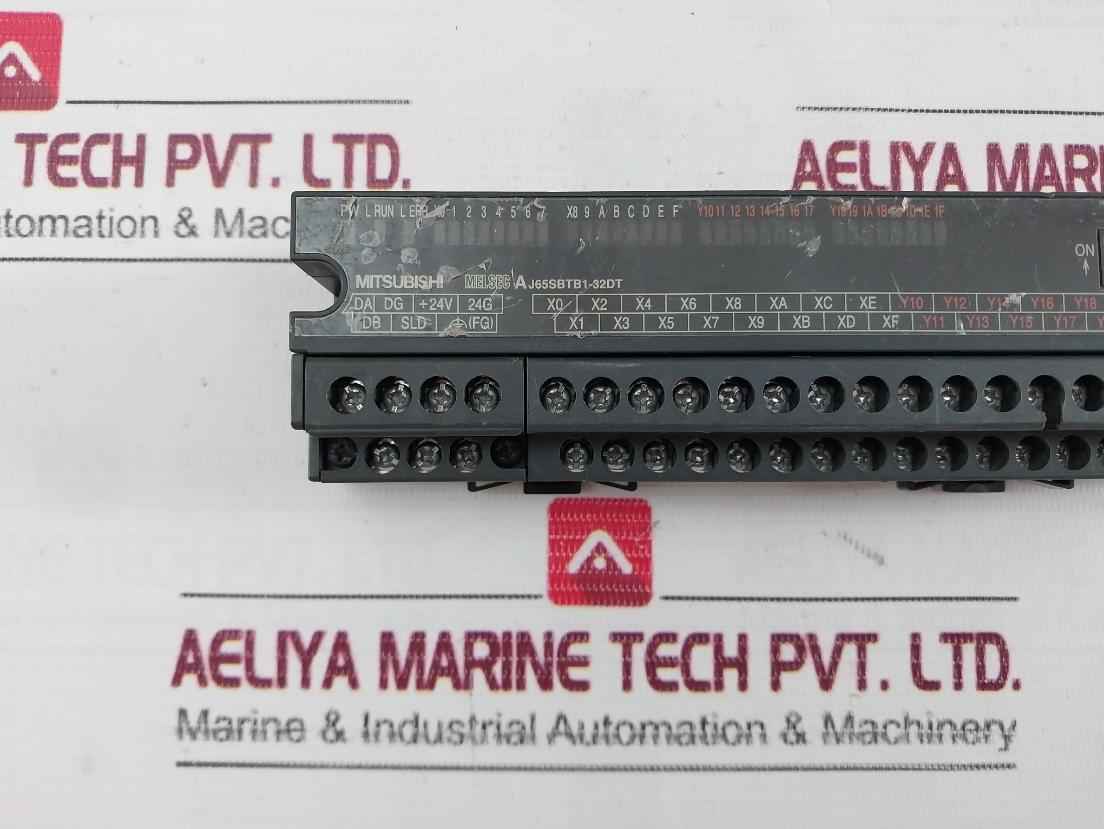 Mitsubishi Electric Aj65Sbtb1-32Dt Plc Cc-link Input/Output Module 24Vdc 7Ma