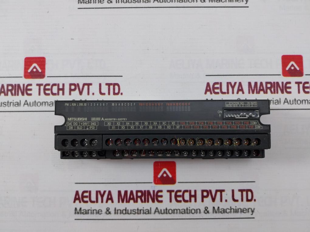 Mitsubishi Electric Aj65Sbtb1-32Dte1 Plc Input Output Module 24Vdc 0.5A 3.6A