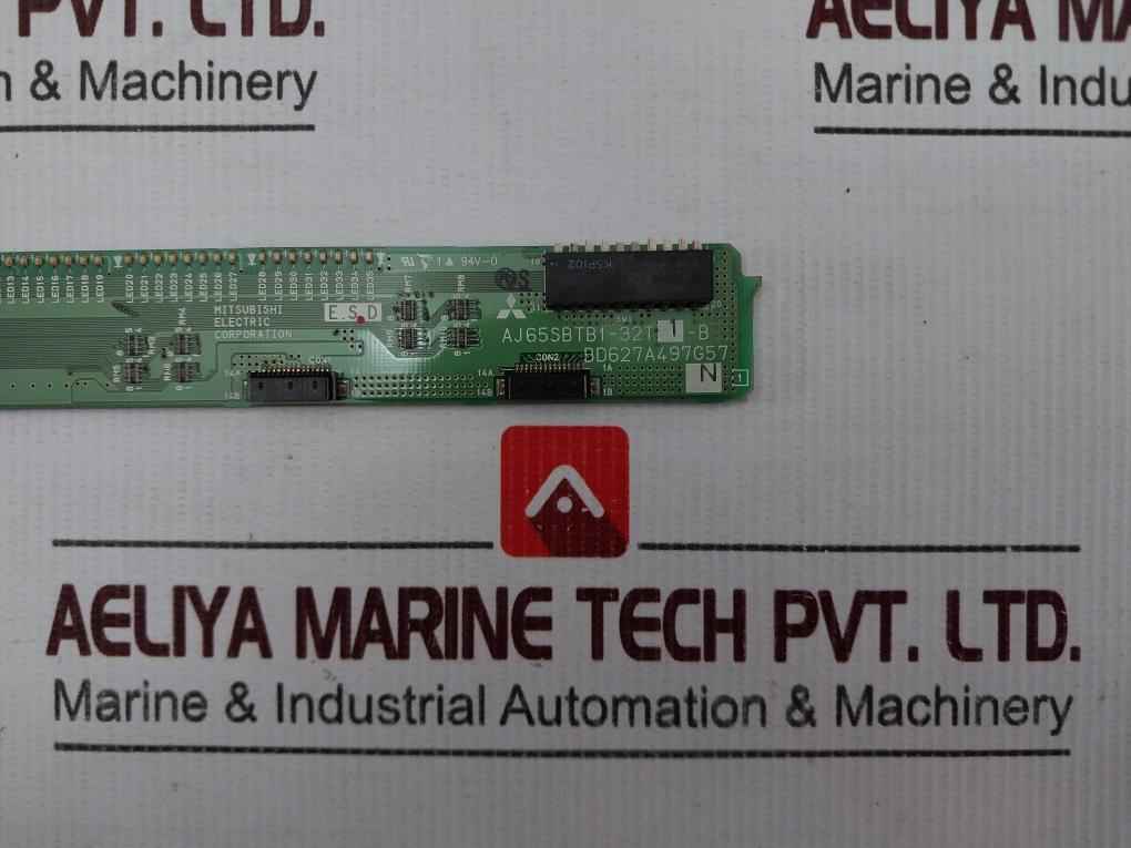 Mitsubishi Electric Aj65sbtb1-32t1-b Pcb For Compact I/o Module 94v-0