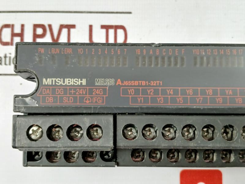 Mitsubishi Electric Aj65Sbtb1-32T1 Cc-link Melsec Output Unit 12/24Vdc 0.5A
