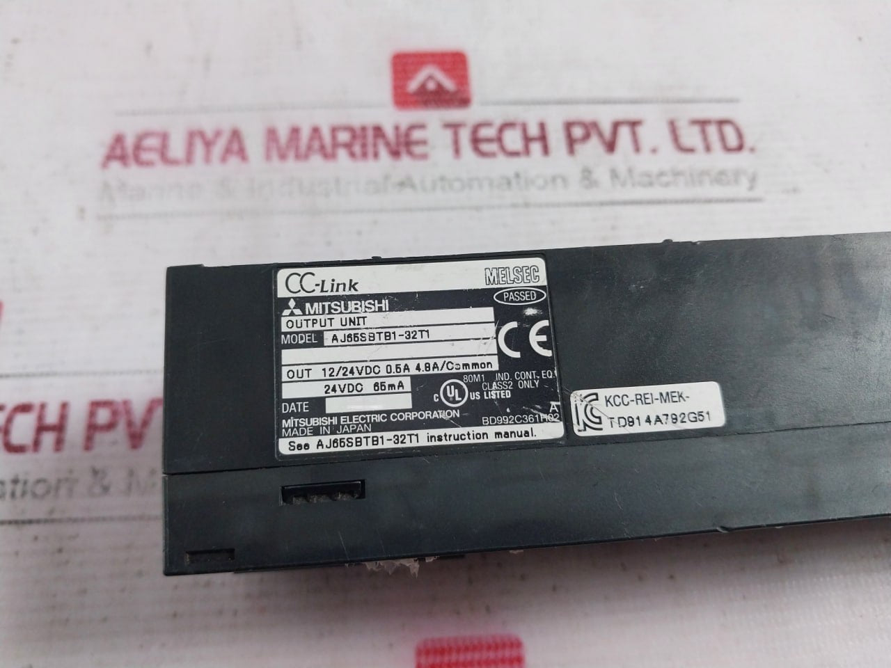 Mitsubishi Electric Melsec Aj65Sbtb1-32T1 Cc-link Output Unit 24Vdc 65Ma