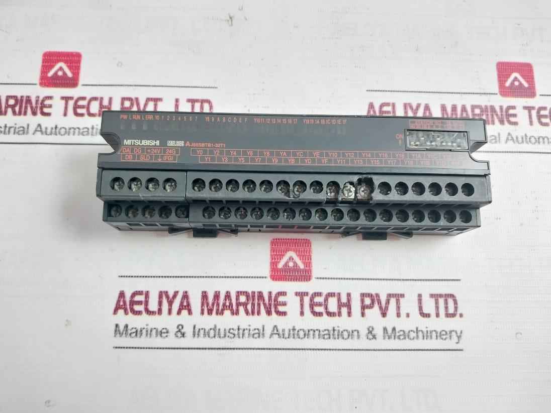 Mitsubishi Electric Aj65Sbtb1-32T1 Plc Cc-link Compact Output Module 0.5A 65Ma