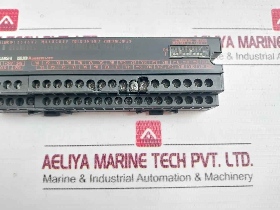 Mitsubishi Electric Aj65Sbtb1-32T1 Plc Cc-link Compact Output Module 0.5A 65Ma