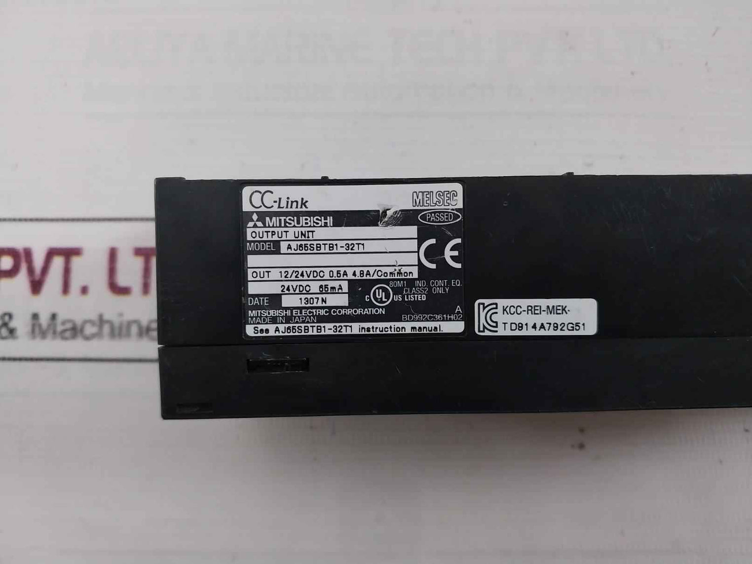 Mitsubishi Electric Aj65Sbtb1-32T1 Plc Cc-link Input/Output Module Bd992C361H02