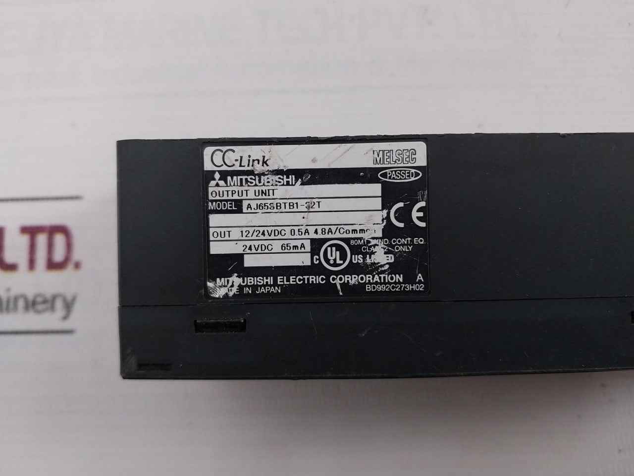 Mitsubishi Electric Aj65Sbtb1-32T Cc-link Melsec Output Unit 24Vdc 65Ma