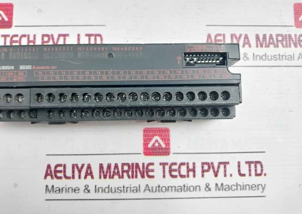 Mitsubishi Electric Aj65Sbtb1-32T Plc Cc-link Compact Output Module 0.5A 1.6W