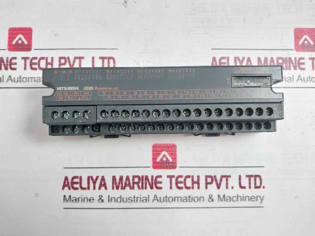 Mitsubishi Electric Aj65Sbtb1-32T Plc Cc-link Compact Output Module 12/24Vdc