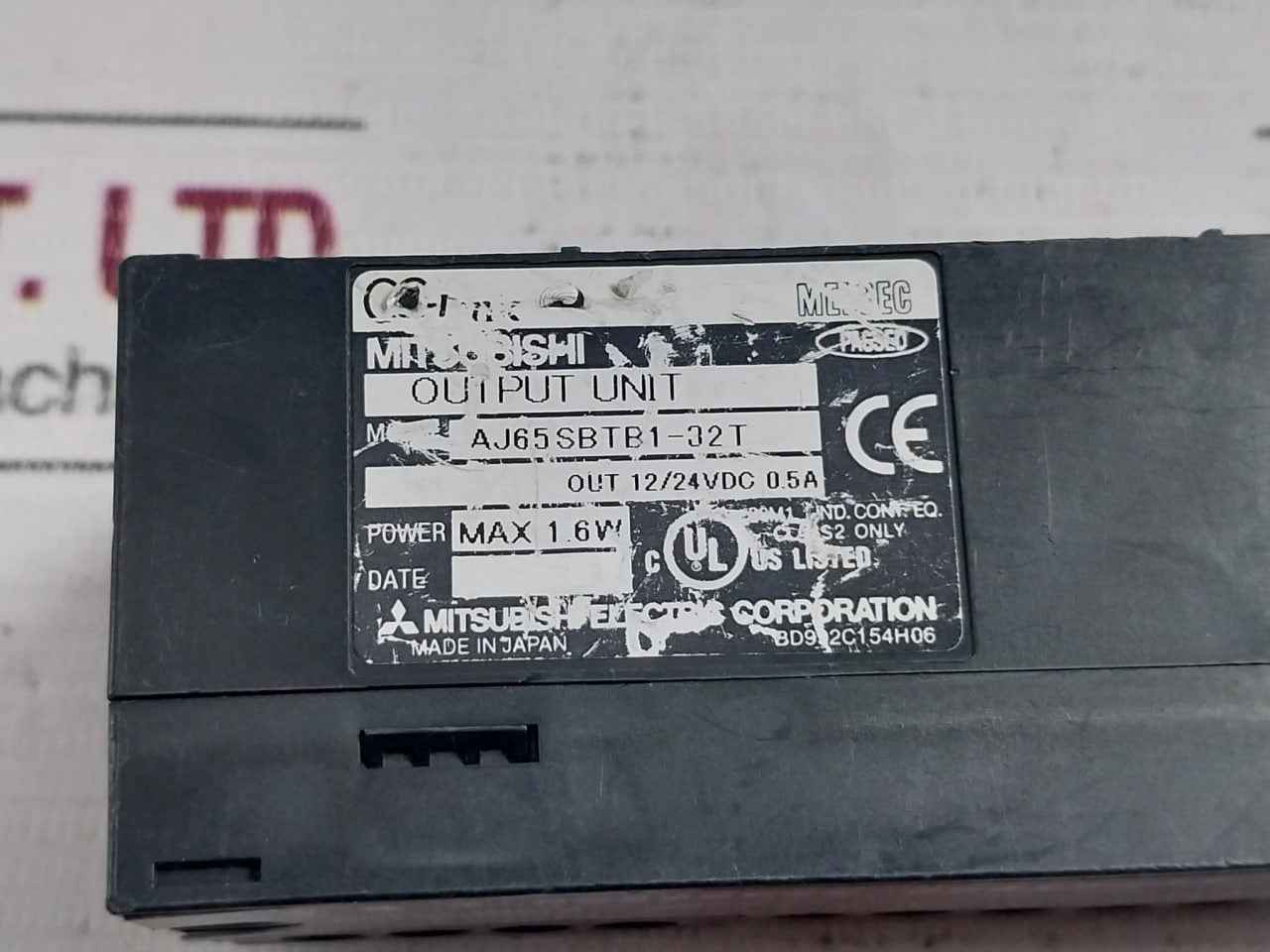 Mitsubishi Electric Aj65Sbtb1-32T Plc Cc-link Compact Output Module 1.6W