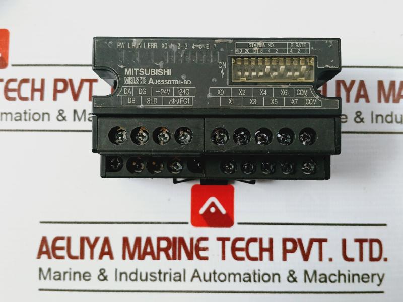 Mitsubishi Electric Aj65Sbtb1-8D Melsec Cc-link Input Unit 24Vdc 7Ma 0.8W