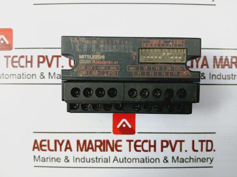 Mitsubishi Electric Aj65Sbtb1-8T Cc-link Melsec Output Unit 24Vdc 35Ma Class 2