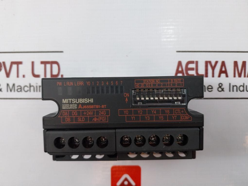 Mitsubishi Electric Aj65Sbtb1-8T Melsec Cc-link Output Unit Aj65Sbtb1-81-u 24Vdc