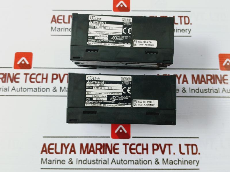 Mitsubishi Electric Aj65Sbtb1-8Te Melsec Cc-link Plc Output Unit 24Vdc 35Ma