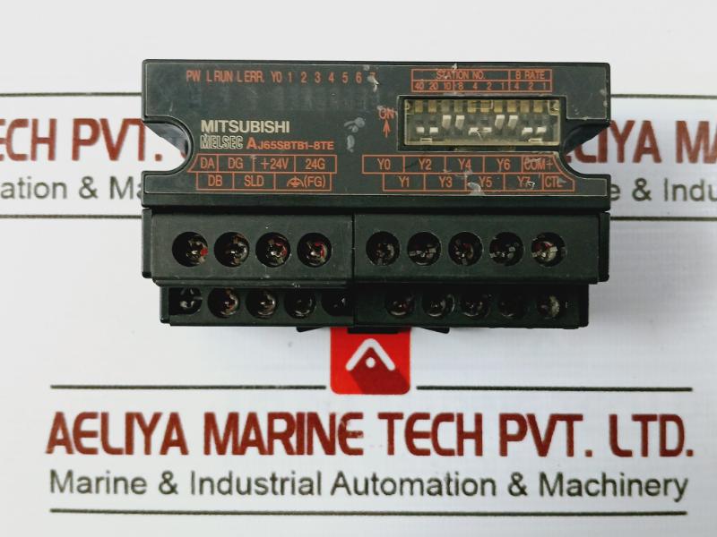 Mitsubishi Electric Aj65Sbtb1-8Te Melsec Cc-link Plc Output Unit 24Vdc 35Ma